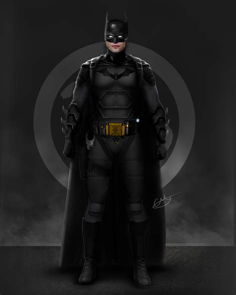 the batman suit concept art